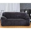 Thicken Plush Elastic Sofa Covers for Living Room Sectional Corner Furniture Slipcover Couch Cover 1/2/3/4 Seater Solid Color