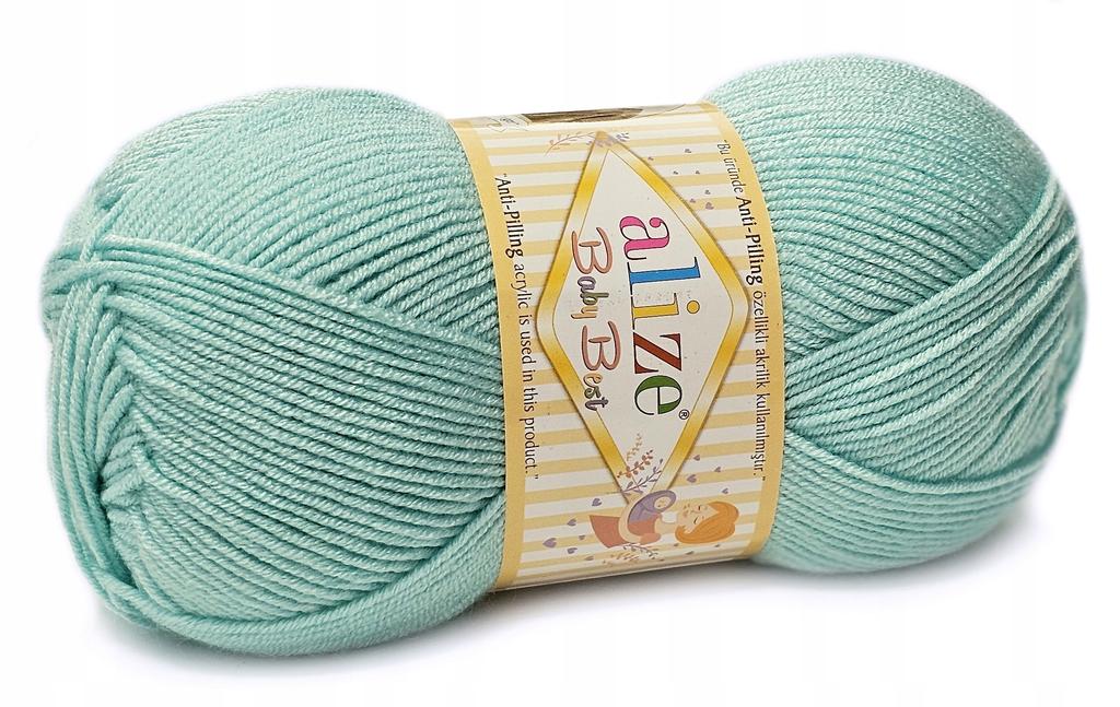 Alize baby best soft and delicate mint yarn 19