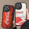 Бренд C-Coca Логотип C-Cola Чехол для телефона Для IPhone 16 15 14 13 12 11 Pro Max Plus Ударопрочный кожаный чехол