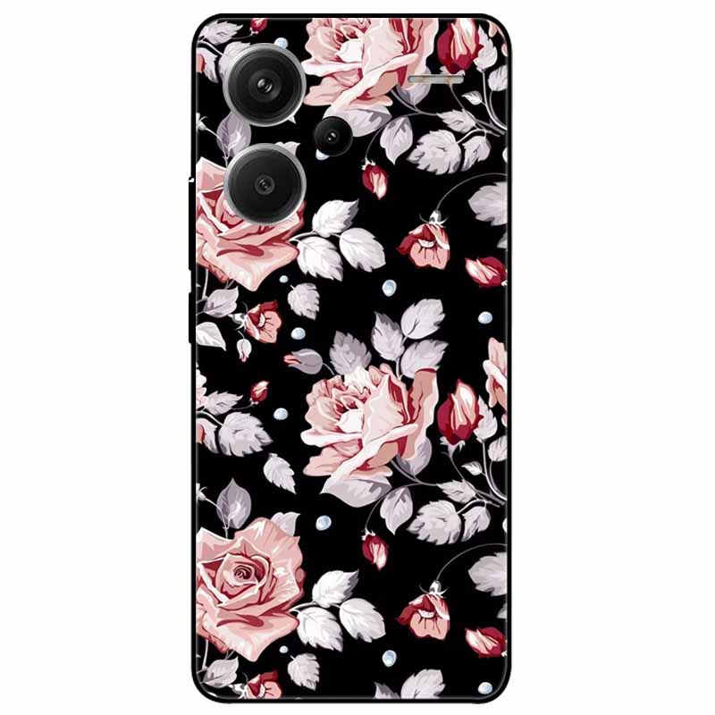 Чехол для Xiaomi Redmi Note 13 Pro Plus 5G Pro+ Мягкий Милый Силиконовый Защитный TPU Чехлы для Redmi Note 13 Pro 5G Coque Note13