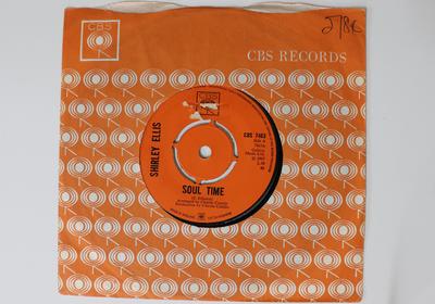 7-дюймовая пластинка ШИРЛИ ЭЛЛИС - Soul Time CBS7463 CBS 1971 Великобритания Соул/Фанк Б/У
