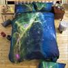 Duvet 3d Galaxy Cover Pillow Case Quilt Cover Bedding Set Single King All Size