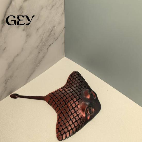 Decorative Items for Bedroom 3D Printed Manta Ray Fidget Toy, Flexible Articulated Sea Animal Figurine Artistic PLA Decorations Desktop Decoration,