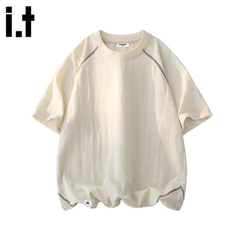 CHOCOOLATEit Men's Linen Blend Cool-Touch T-Shirt