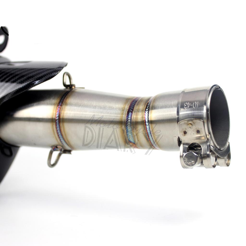 For Honda X-ADV750 X ADV750 X-ADV XADV 750 51mm Motorcycle Exhaust Escape Moto Middle Link Pipe Bike Elbow Motorcross Stainless