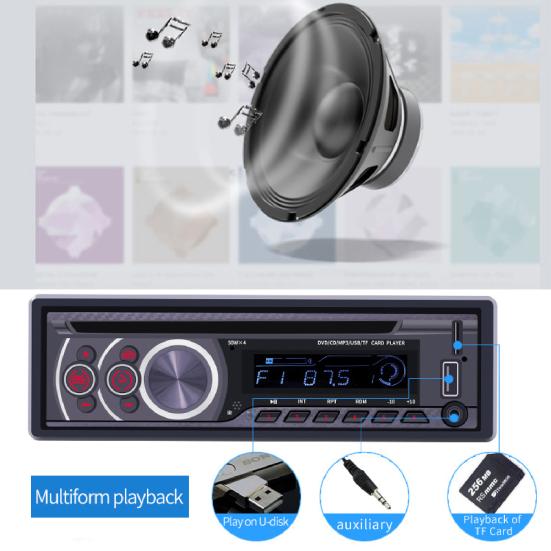 8169A Портативная автомобильная радиостанция Стабильное соединение Компактный Bluetooth 4.0