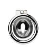New Chastity Lock Metal Cock Cage Curve Ring Chastiy Belt Men Bondage BDSM Sex Toy Anti Cheat Erotic Urethral Penis Cage