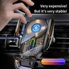 2025 New A5 Three-axis Linkage Creative Transparent Pickup Light Luminous Wireless Charging Mobile Phone Car Bracket