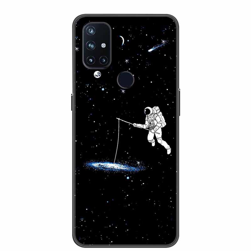 Чехол для OnePlus Nord CE 2 lite 5G Черный Силиконовый Чехол для Телефона Для OnePlus Nord N100 N200 2T Задняя Крышка Чехол 2 T N 100 200 Coque