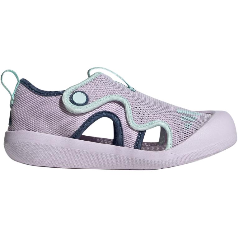 Adidas Altaventure 3.0 Comfortable Versatile Anti-Kick Durable Low-Top Kids Sandals Kids Sandals Light-Purple JQ2283