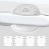 Car Body Anti-Collision Protection Strip Auto Door Handle Bowl Anti-Scratch Sticker For Camry Corolla Crown Auris C-HR