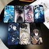 Чехол для телефона Bungo Stray Dogs для iPhone 17, 16, 15, 14, 13, 12, 11 Plus, Pro Max, Другие Мягкий Черный Чехол
