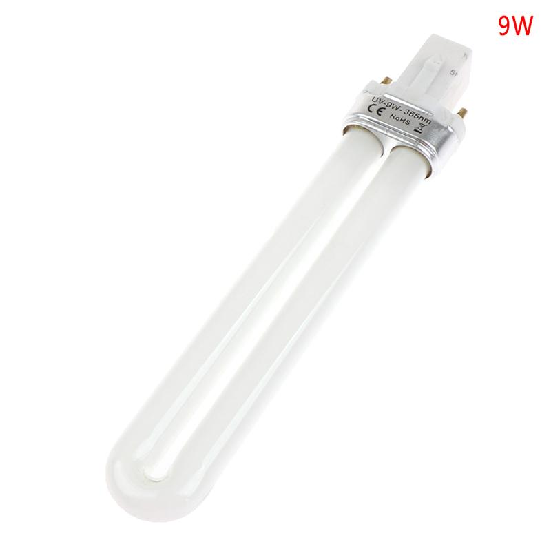 1 шт. U-образная светодиодная УФ-лампа, оригинальные лампы 9 Вт/12 Вт, УФ-лампы, ламповая трубка для маникюрной УФ-машинки для геля, сушилка для ногтей