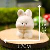 Микропейзаж Милые животные Мультфильм Кролик Садоводство Аксессуары Год Кролика Украшения