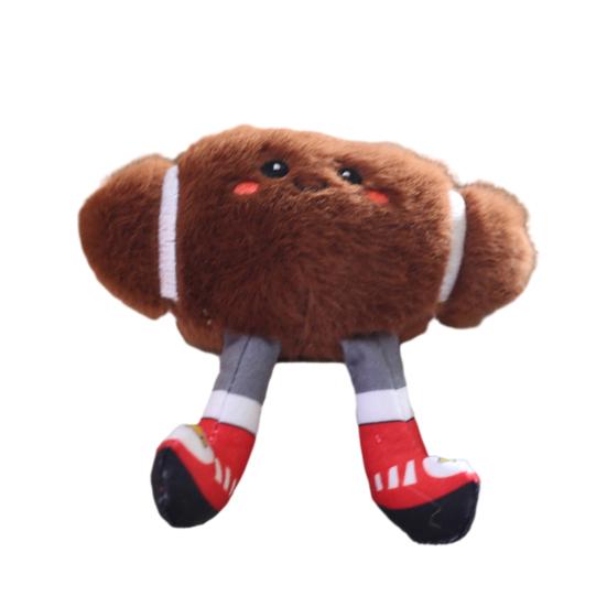 Doll Pendant Hanging Decoration Sports Theme Design Soft Plush Fabric Doll Charm Soccer Basketball Badminton Styles Doll Toy