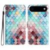 For iPhone 17 Air Wallet Case Printed Pattern Design Leather Phone Cover