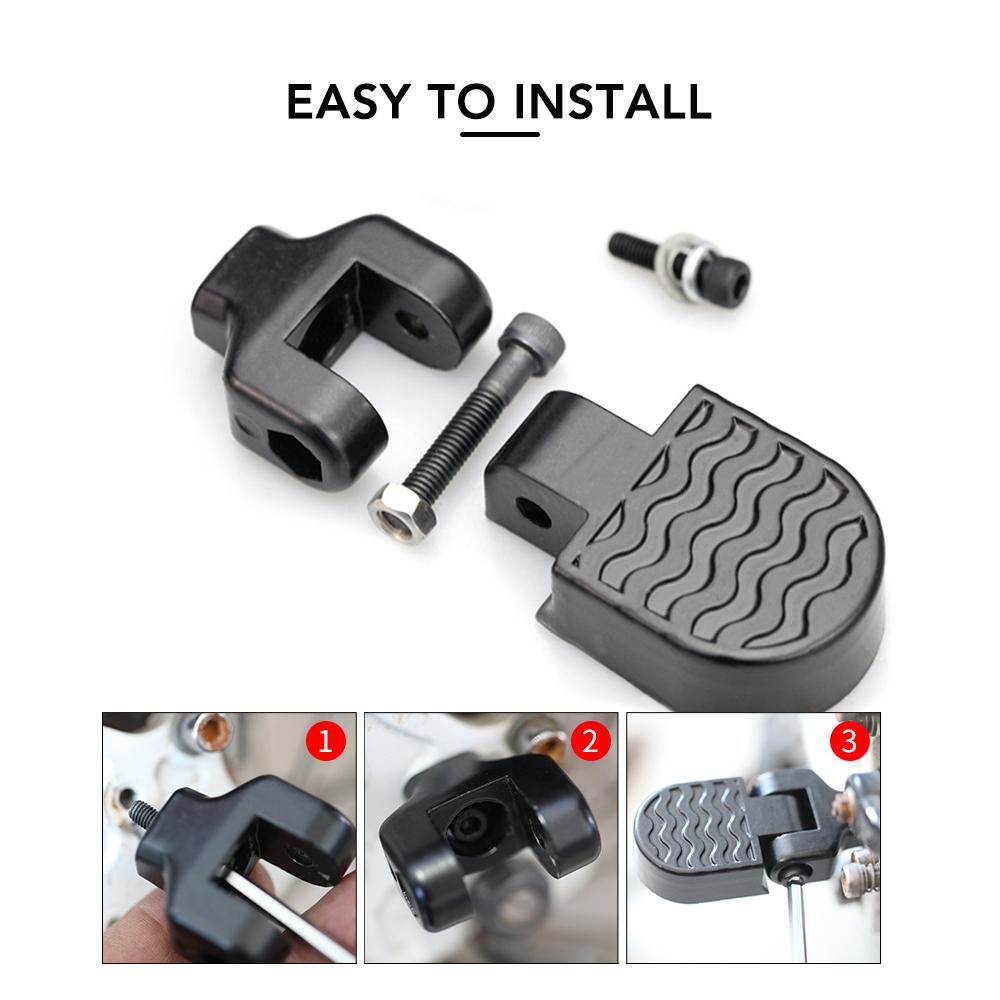 1 пара задних педалей для велосипеда, подставка для ног, подножки для электрического велосипеда, задние педали для горного велосипеда