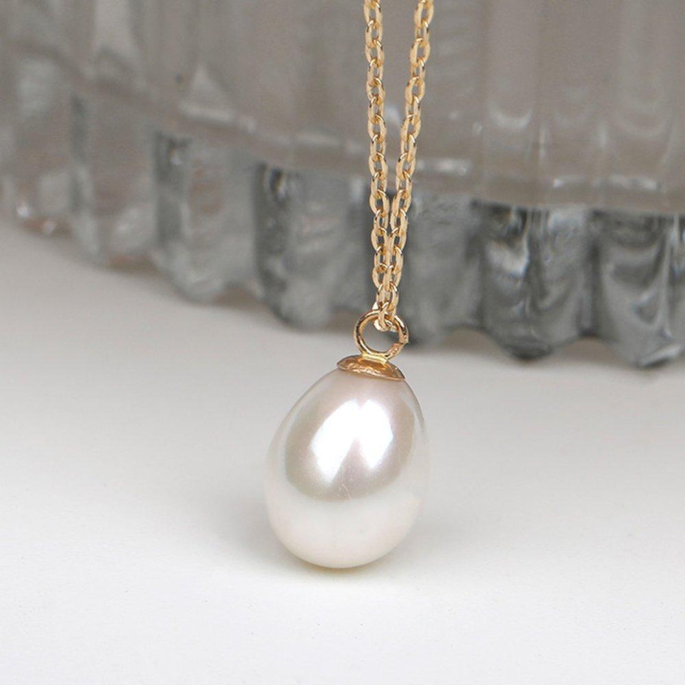 Mon Choix 14K Freshwater Pearl Pendant Necklace