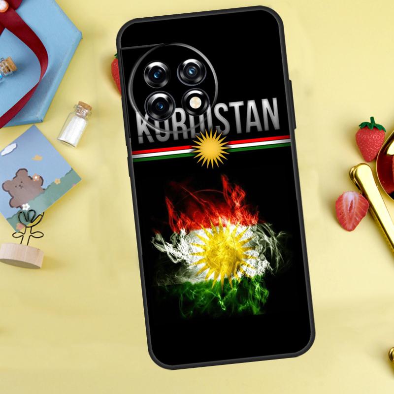 Kurdistan Flag Cover For OnePlus 13 13R 12 12R 11 10 Pro 8T 10T OnePlus Nord 4 CE 2 3 Lite N10 N20 N30 Case