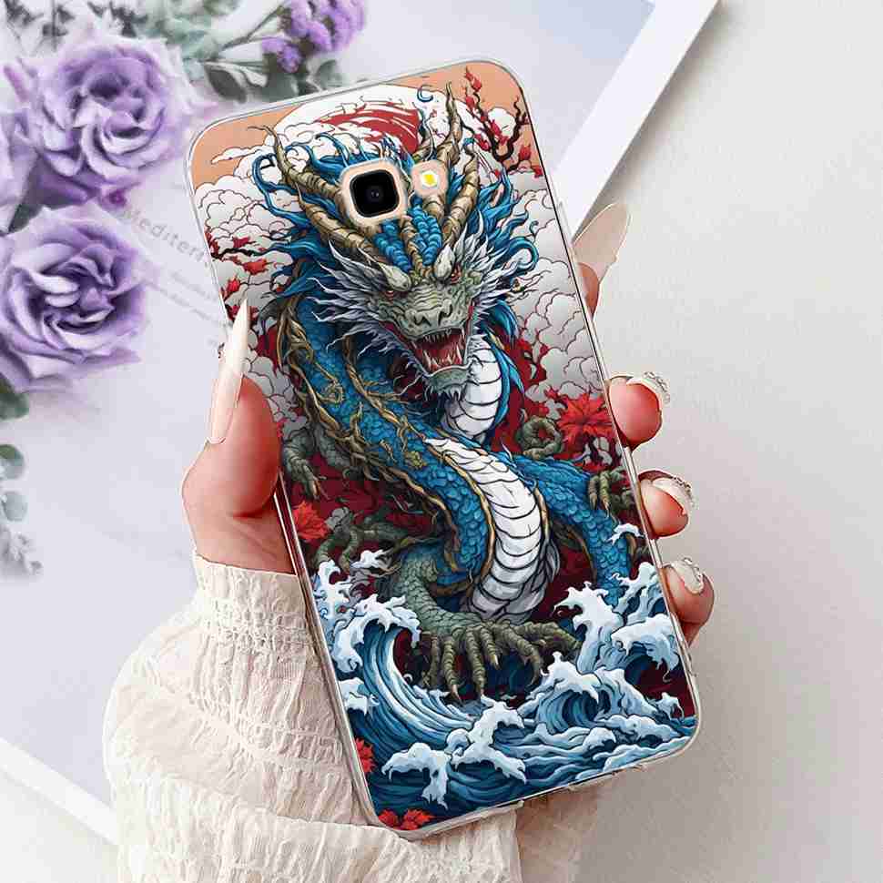 For Samsung Galaxy J4+ SM-J415F Case Luxury Butterfly Flowers Soft Silicone TPU Cover For Samsung J4+ J4 Plus Phone Shell Capa