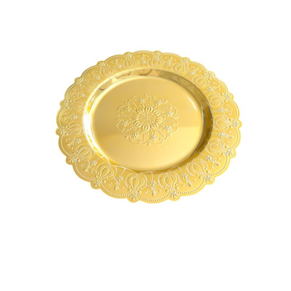 2 шт. пластиковая банкетная тарелка легкая роскошная выпечка маленькая закусочная тарелка нестандартная фруктовая тарелка вечеринка