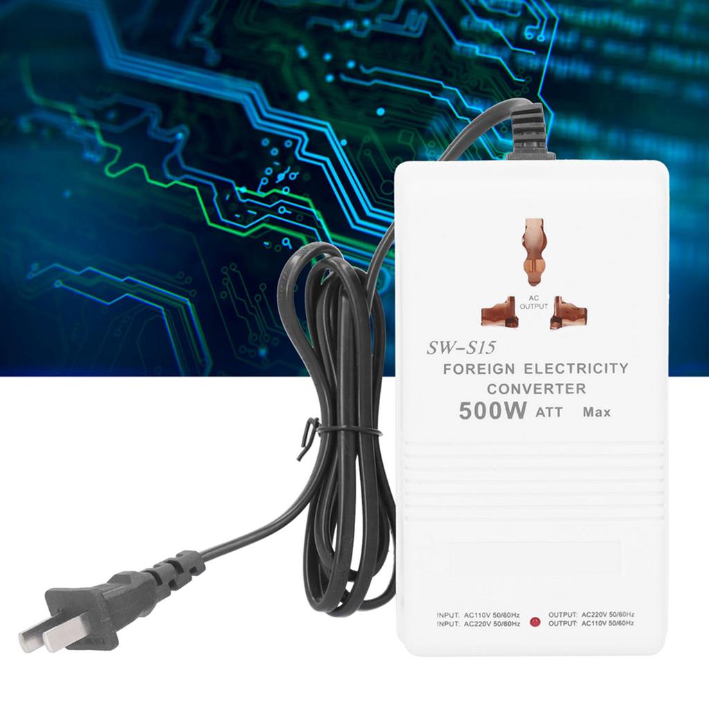 to Electricity Converter Interconvertible Transformer 500W /