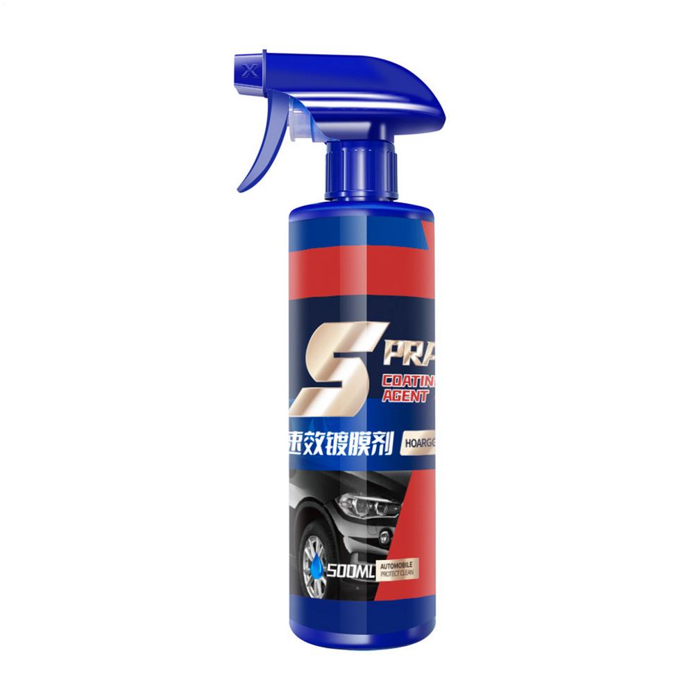 500ml Ceramic Coating Spray For Cars 3 In 1s Car Shield Coating Car Paint Repair Waterless Car Wash Ceramic Spray For Motorcycle