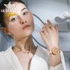 OUPINKE Women's Watch Waterproof Automatic Mechanical Watch Women's Watch Women's Watch
