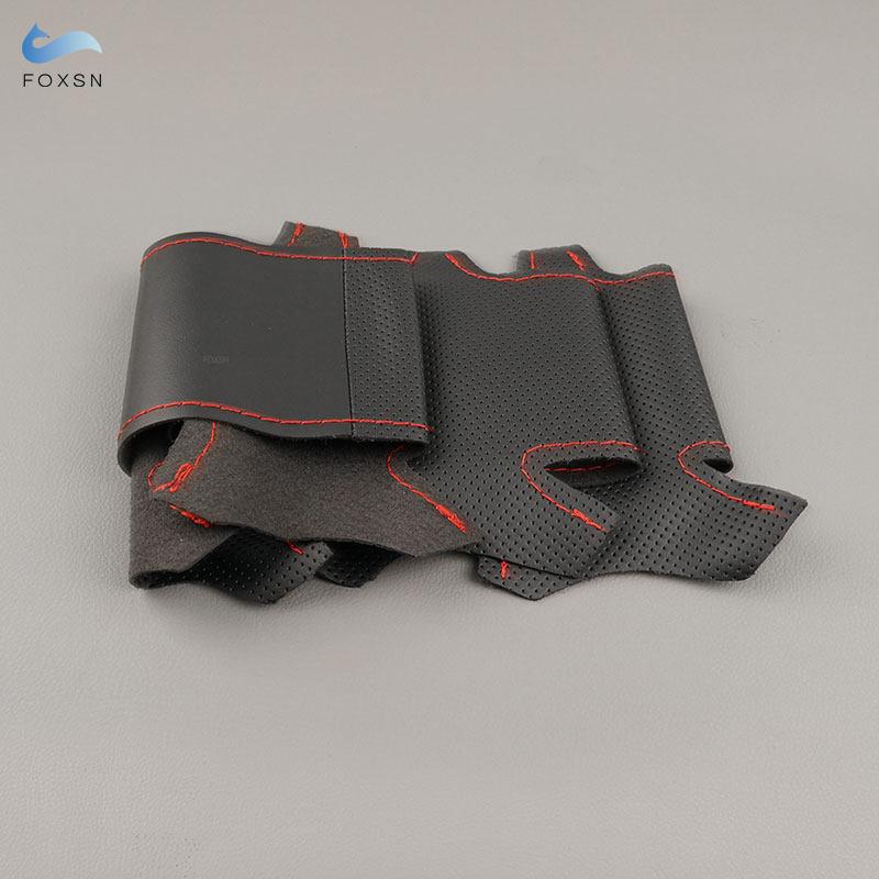 For Lexus RX270 RX350 RX450 2009 2010 2011 Car-styling Interior Microfiber Leather Steering Wheel Cover Trim Accessories