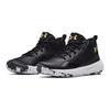 Under Armour Детские кроссовки Lockdown 5 GS Black Metallic Gold Белый 3023533-003