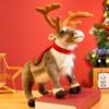 Realistic Reindeer Plush Toy Christmas Deer Plush Doll Elk Soft Toys Merry Christmas New Year Decoration Best Gifts for Kids