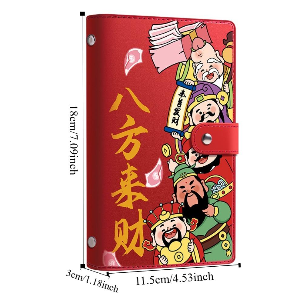 Портативный накопительный накопитель для денег, удачи, счетная книга, планировщик, органайзер, канцелярские принадлежности для офиса