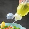 Refillable Oil Bottles Kitchen Oil Spray Bottle Condiment Squeeze Bottles Ketchup Hot Sauces Storage Household Cooking Gadgets