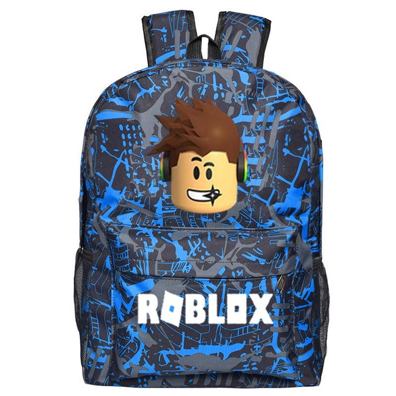 Детский школьный рюкзак Roblox с большим объемом и прочным нейлоновым материалом