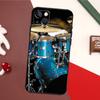 Чехол для iPhone 16 15 14 Plus 13 12 11 Pro Max Mini 7 8 Plus X XR XS Max с рисунком музыкального инструмента Барабан