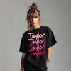 Personalized Taylor Eras Tour T-Shirt Concert Unisex Ladies Oversized Shirt Top