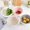 Kitchen Double Basin Drainer Strainer with Bowl Fresh Fruit Vegetable Cleaning Basket Essential Tool
