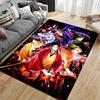 Samurai Warriors Anime Design suitable as a non-slip mat for the living room or bedroom sofa