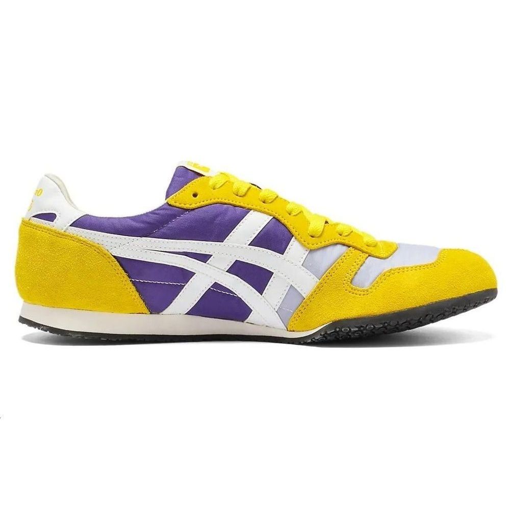 ONITSUKA TIGER Кроссовки Serrano Gentry Purple Yellow Unisex белые 1183B400-500