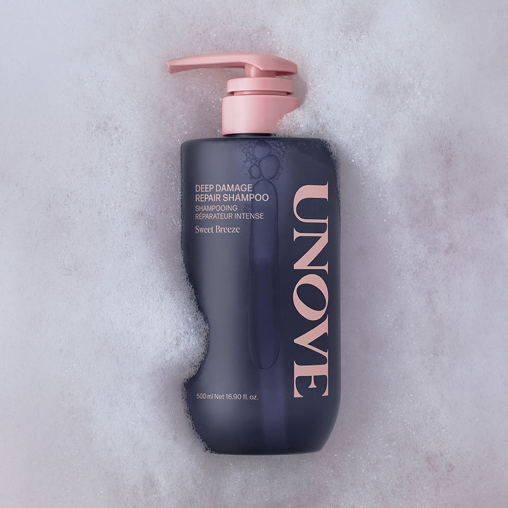 UNOVE Deep Damage Repair Protein Shampoo 500g Nourishing Care for Dry Damaged Hair