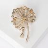 Dandelion Pins For Women Pearl Plant Brooches Banquet Party Backpack Gifts Jewelry Accessories