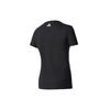 Adidas Originals Special Linear Letter Print Sports Style Crew Neck Short Sleeve T-Shirt Women Tops Black BP8378