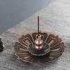Cone Incense Lotus Flower Buddhism Burner Stand Cones Censer Sandalwood Holder Incense Stick Holder
