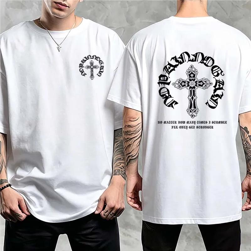Unisexs Clothing Retro Graphic Print Tshirt Summer Casual Fashion Gothic Streetwear Tops Crew Neck Short Sleeve Cotton Tees