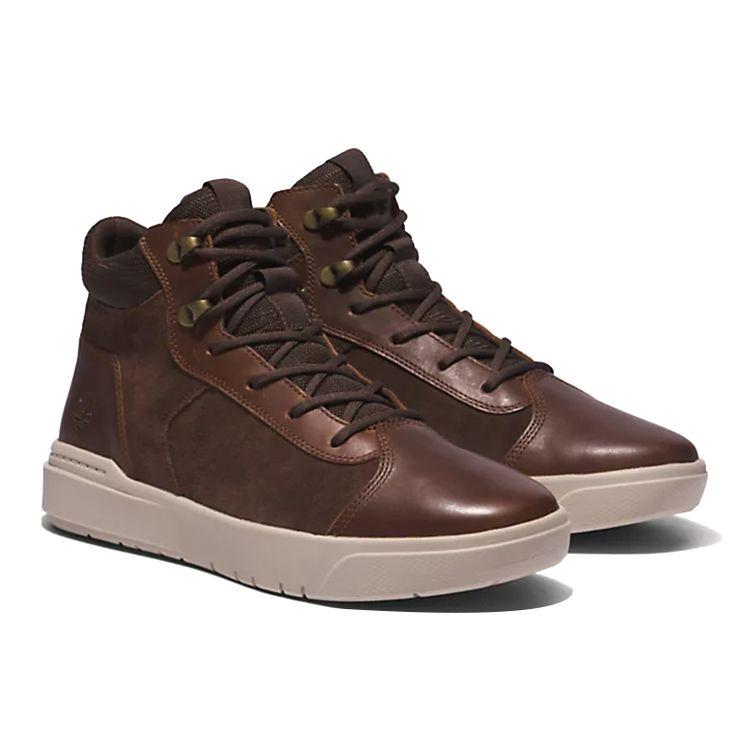 Timberland Seneca Bay Chukka Casual High-Top Sneakers Men Sneakers Dark-Brown A415N201