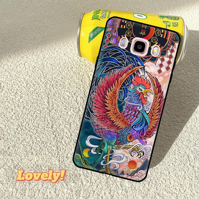 Чехол для телефона с китайским зодиаком Дракон Тигр для Samsung Galaxy J5 J3 J7 A5 J1 2016 2017 J2 Core J8 A9 J4 J6 A6 A8 Plus 2018
