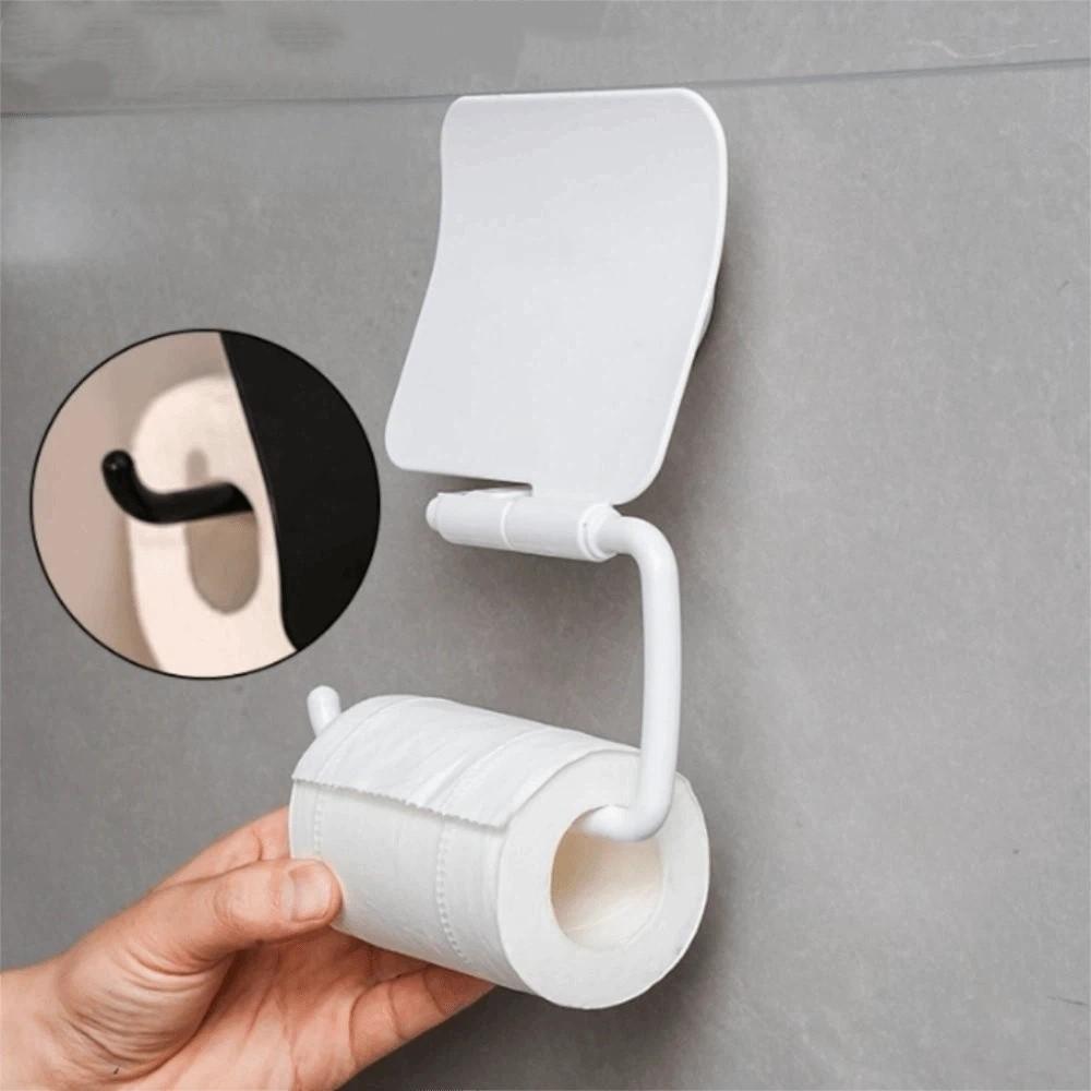 Waterproof Bathroom Roll Paper Holder Suction Cup Toilet Paper Holder Humid Environment