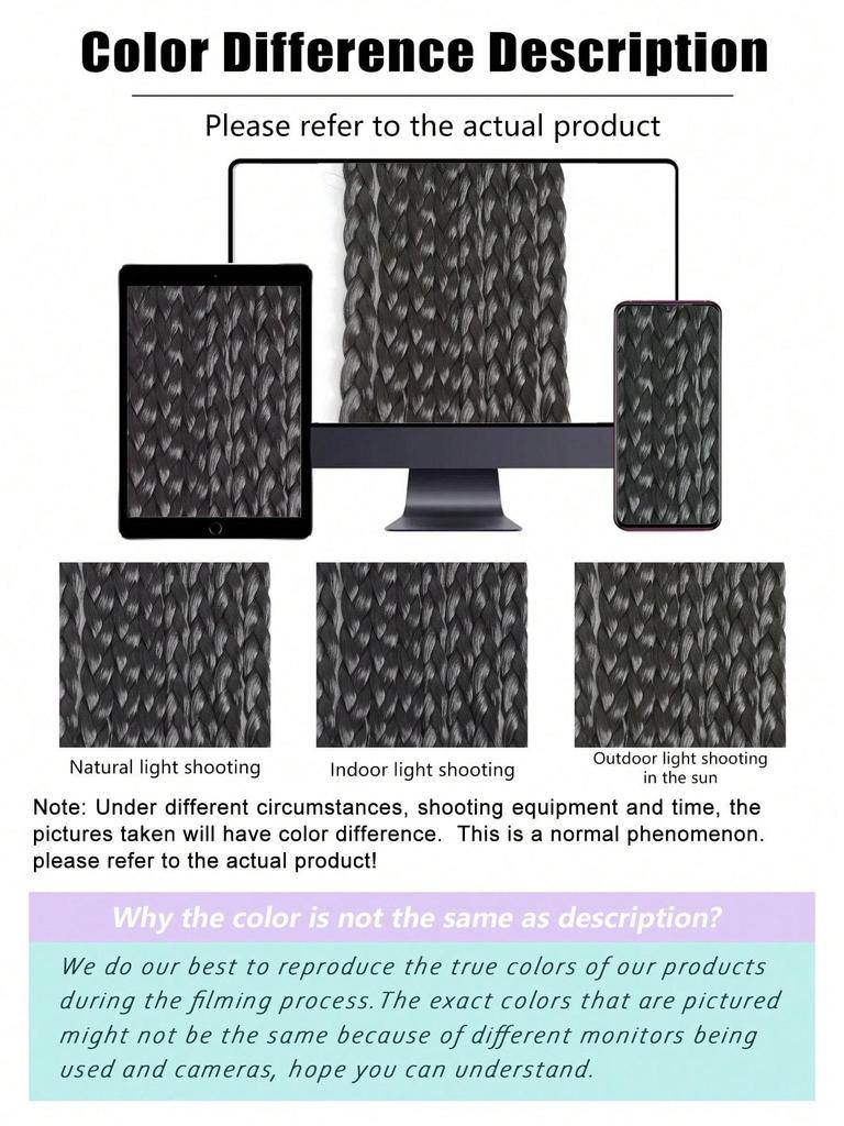 Синтетические волокнистые длинные косички для наращивания волос с резинкой 22 дюйма, боксерские плетеные волосы с небрежным пучком для женщин на каждый день