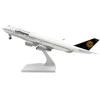 1/250 Scale Souvenir Toy for Boys 30CM B747 Lufthansa Airlines Resin Aircraft Plane Airliner Display Model Plane Collection Gift