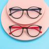 Blue Light Blocking Glasses Children Square Computer Eyeglasses Clear Lens Optical Glasses Transparent PC Soft Frame Kids UV400